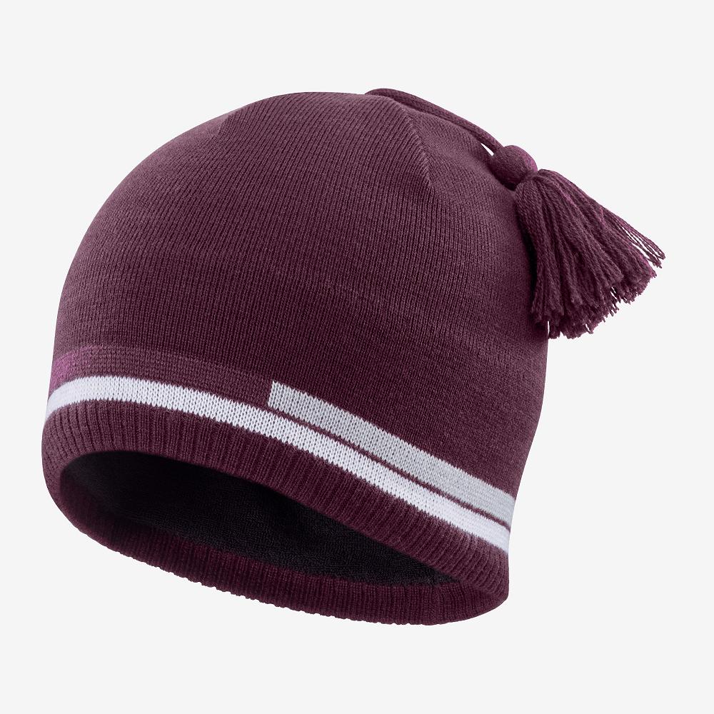 Salomon Singapore Mens Beanie - ESE Purple | 43695-JXGY